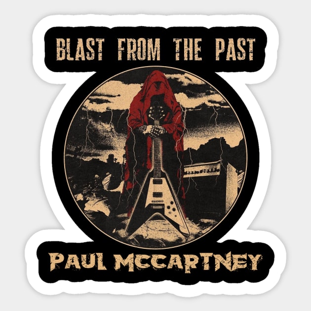 Blast from the past paul mccartney Sticker by PROALITY PROJECT